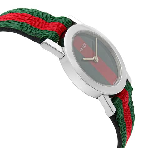 green and red gucci watch|gucci watch green face.